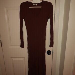 Showpo Brown Dress